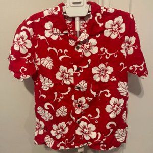 Palmwave Hawaiian Shirt Size Medium
